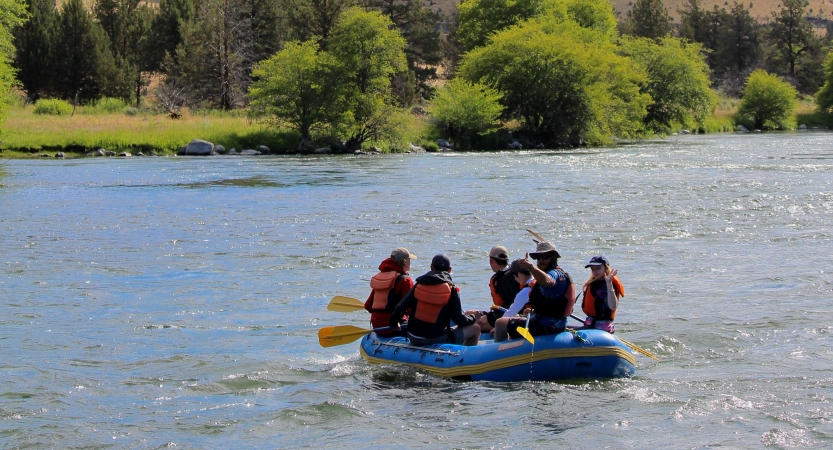rafting expedition for teens